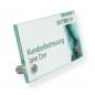 Preview: Tischschild Tischaufsteller aus Glas Vitrum T 200 100 mm